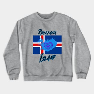 Reykjavik T-Shirt Iceland Come Stay Love The Viking Way Crewneck Sweatshirt